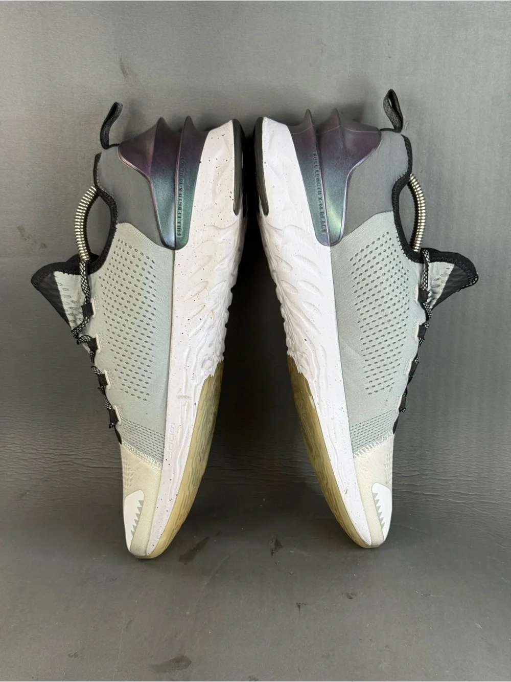 Air Jordan React Havoc 'White Wolf Grey' athletic sneaker shoes men’s size 11